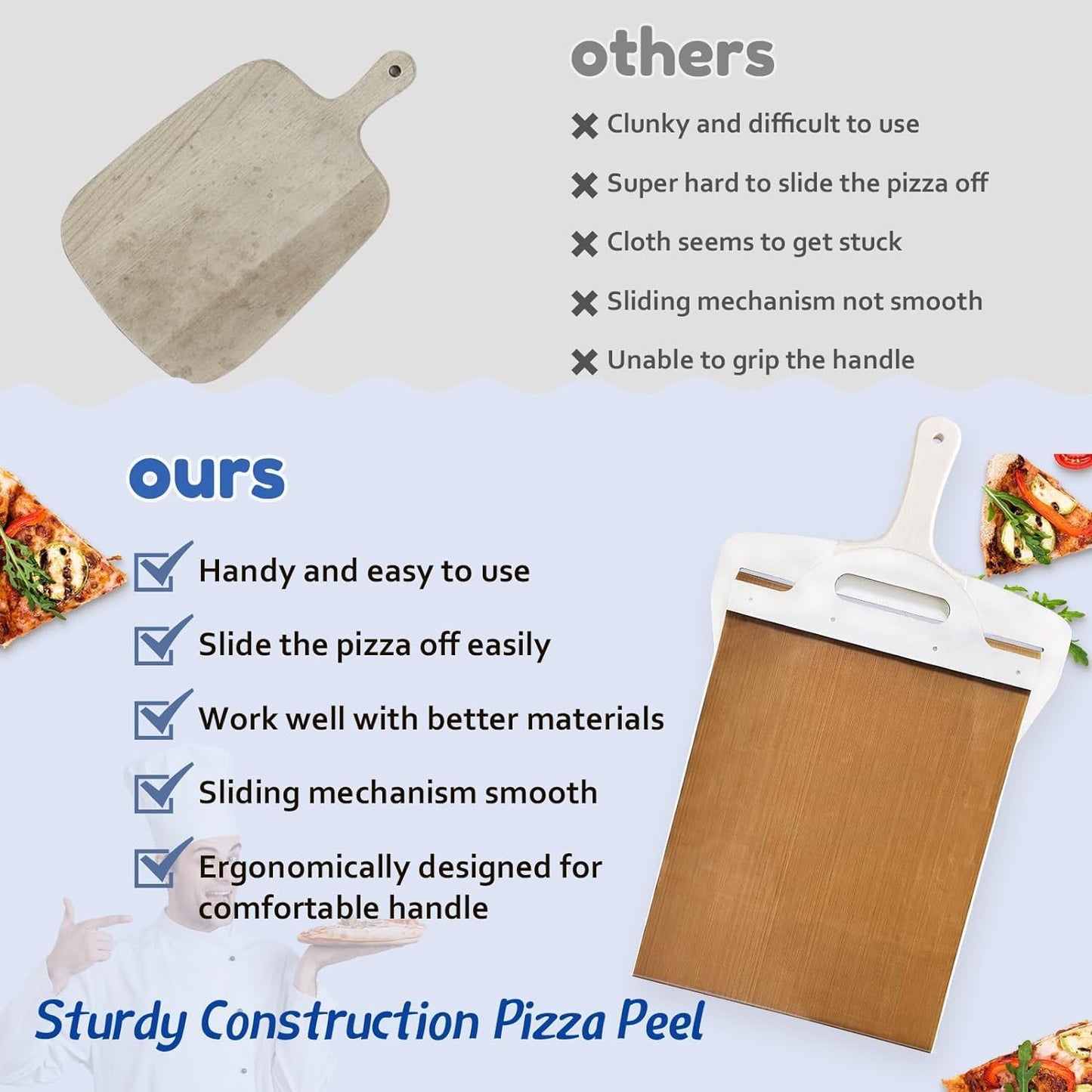 Sliding Pizza Peel