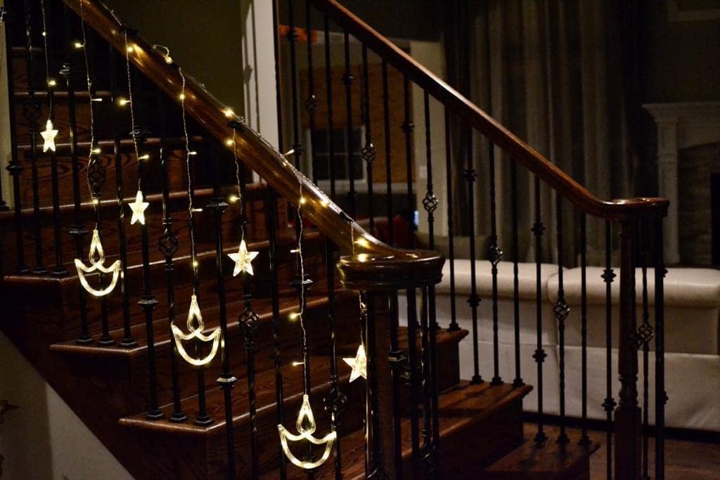 12 Diya 138 LED Curtain String Lights for Decoration