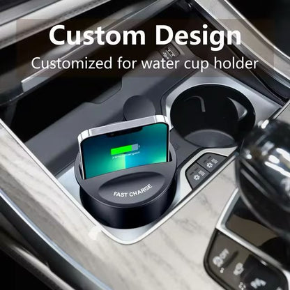 Wireless Cup Holder Car Phone Charger