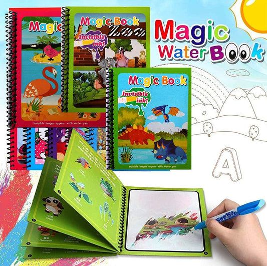 Reusable Kids Magic Water Book
